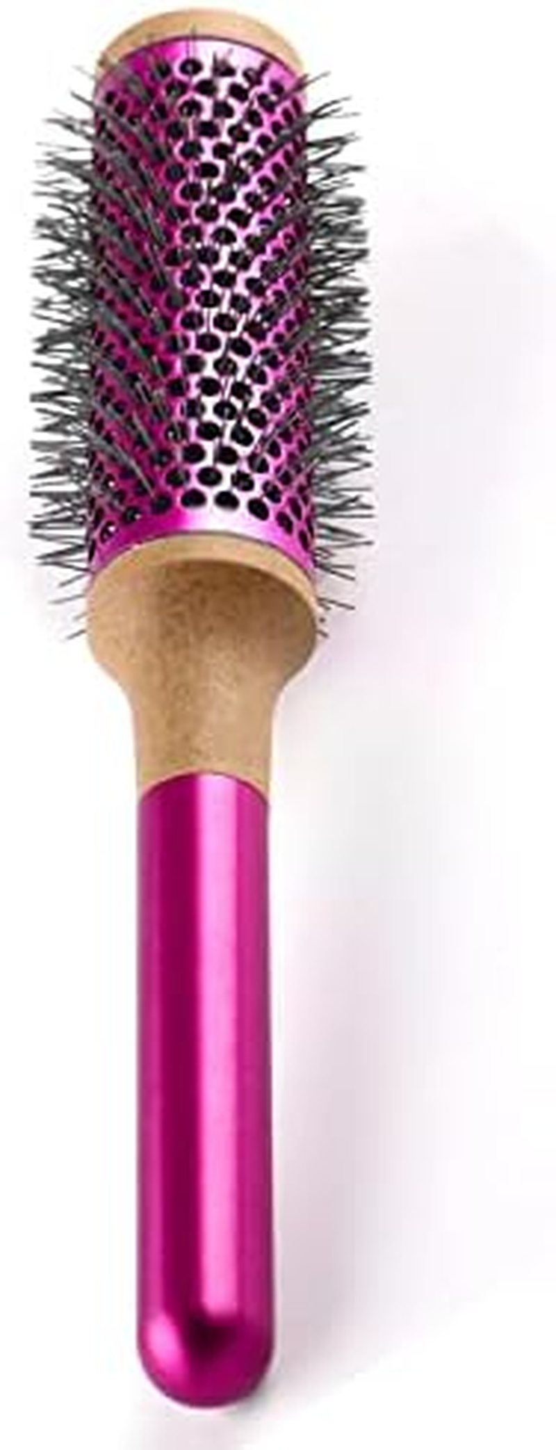 35Mm/1.4Inch round Brush Comb for Dyson Hair Styling and Salon Blowout, Weighted Handle Vented Barrel Brush for Blow Drying, Curling, Straightening image number 4