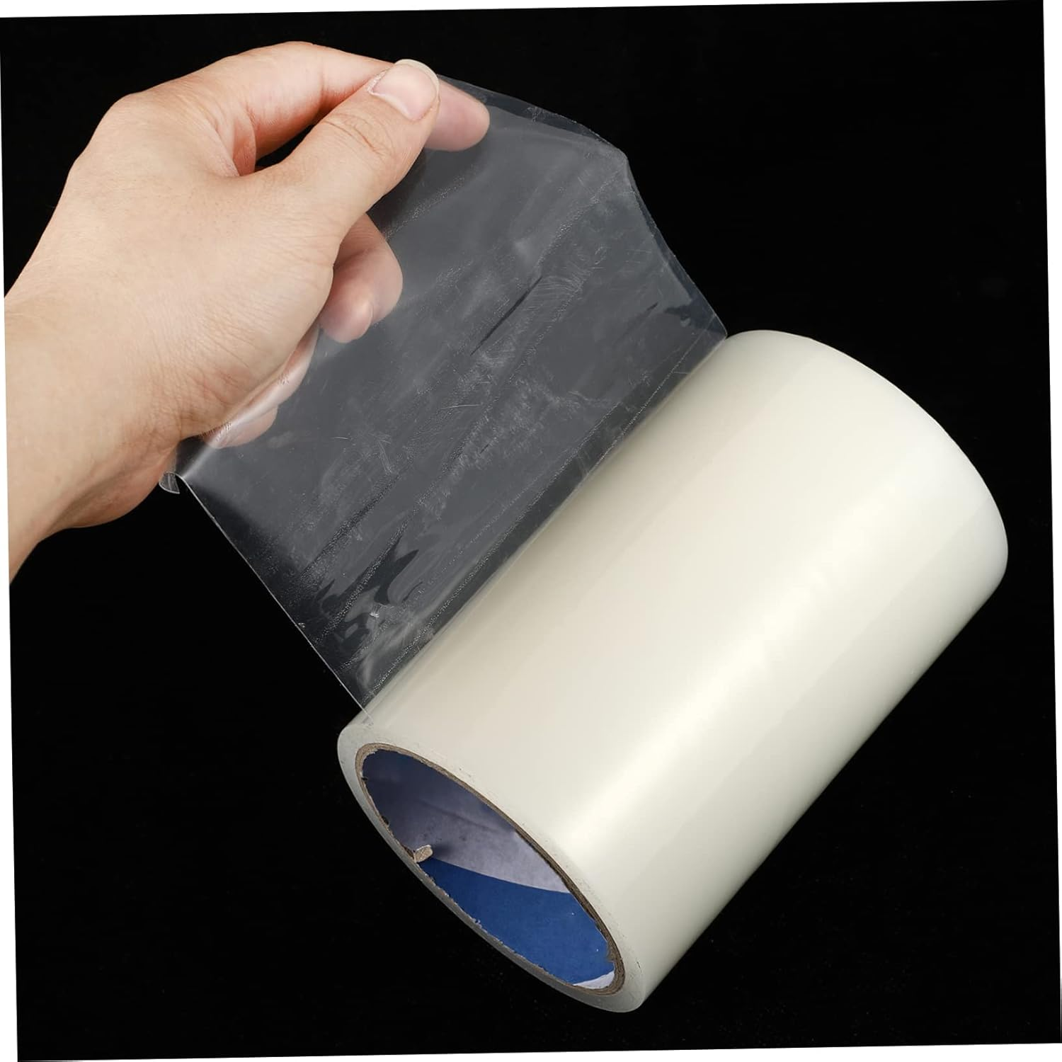 CHILDWEET 2Rolls Polyethylene Greenhouse Repair Tape Strong Sealing Tape Uv Resistant Wide for Rain Leak Repair image number 3