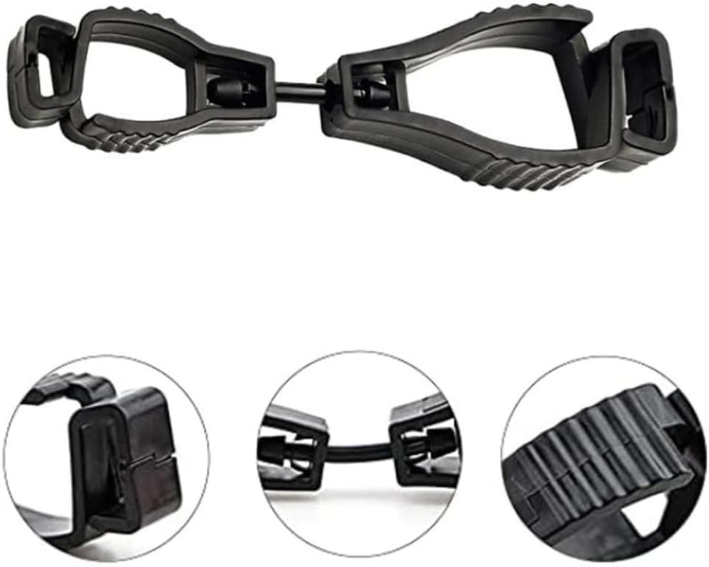 6 PCS Glove Clips, Anti-Loss Waist Buckle Clip, Work Safety Guard Labor Keeper, Grabber for Safety Work image number 2