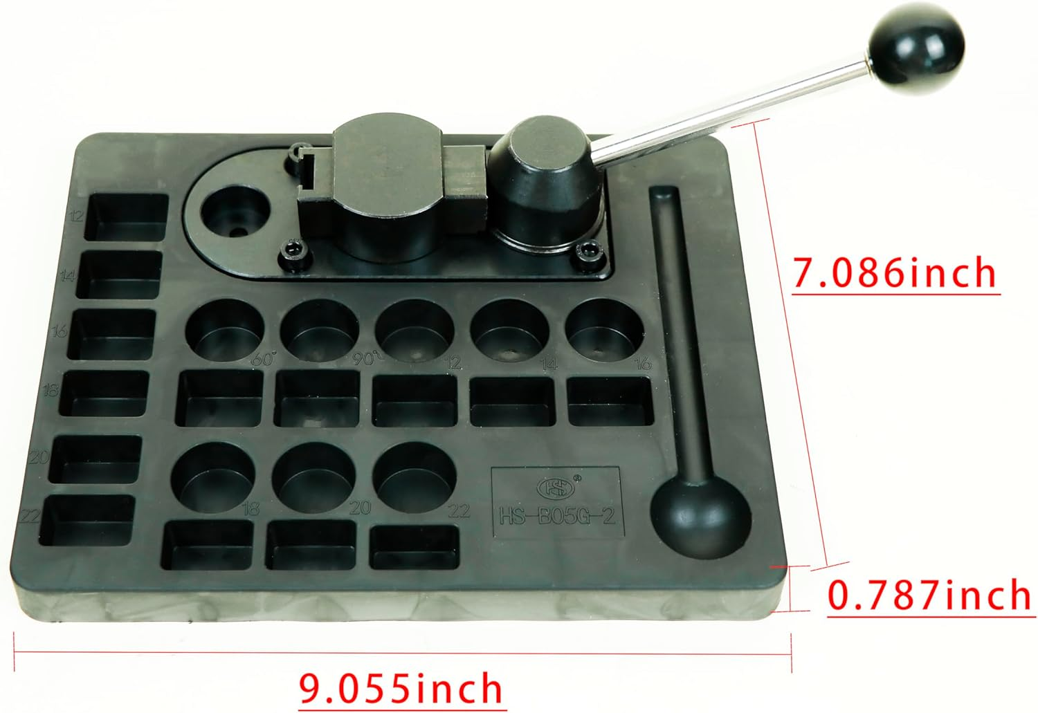 PTKTLAM Ring Bending Tool,With Nylon Dies Jewelry Tools Ring Maker Tool Ring Sizer Measuring Tool Ring Mandrel Ring Sizer Guage Ring Sizer Belt,Multi-Functional Ring Earring Bending Tool image number 6