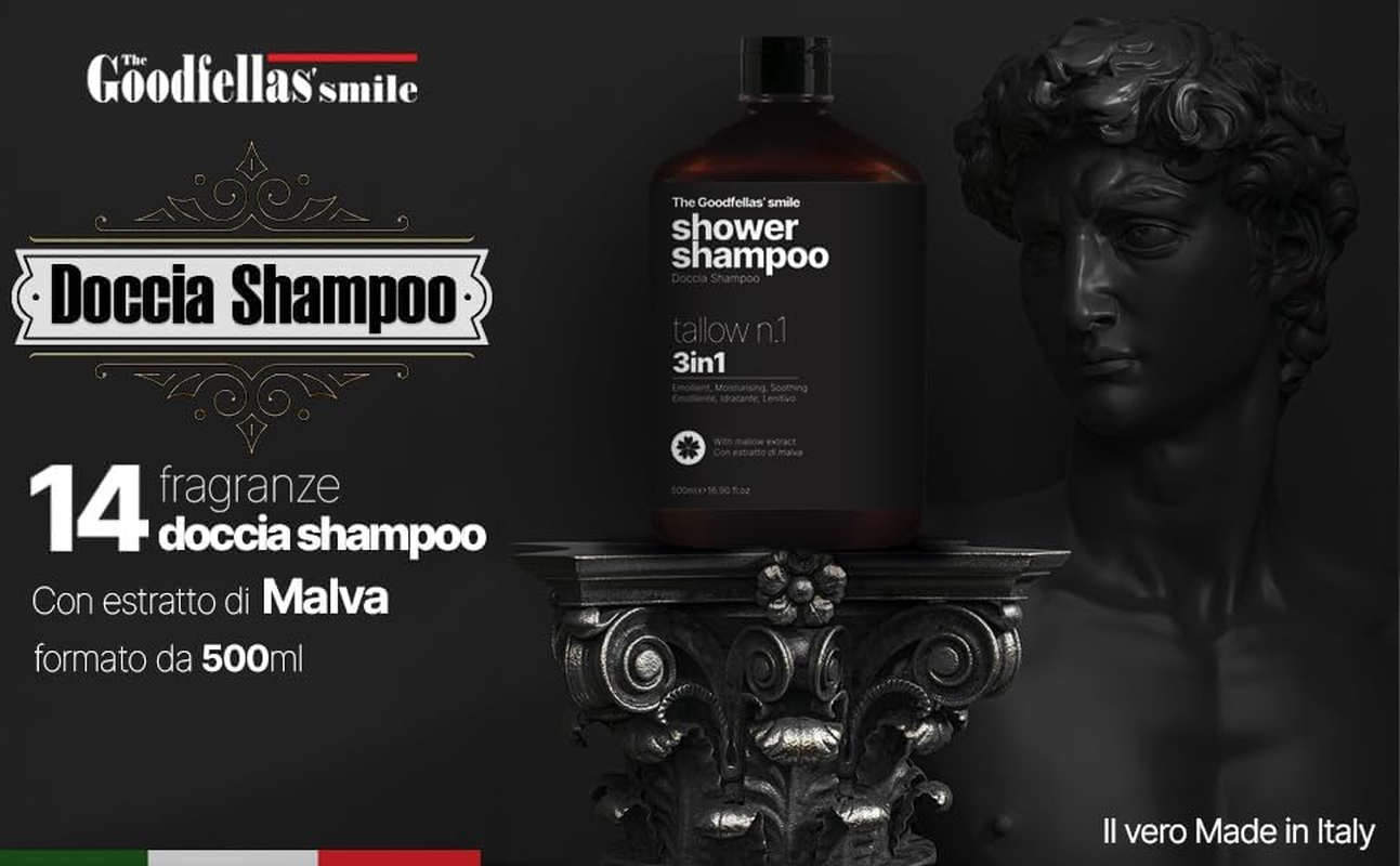 The Goodfellas'Smile Tallow N.1 Shower Shampoo 500 Ml