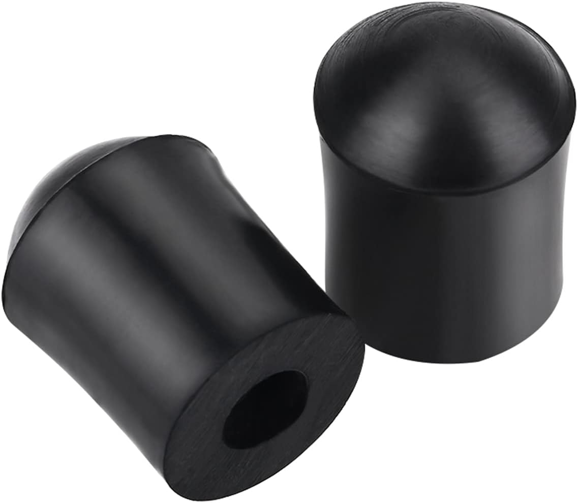 2Pcs Black Double Bass Endpin Rubber Tip Stopper, String Bass Parts, for Protect Floor Prevent Double Bass from Slipping image number 6