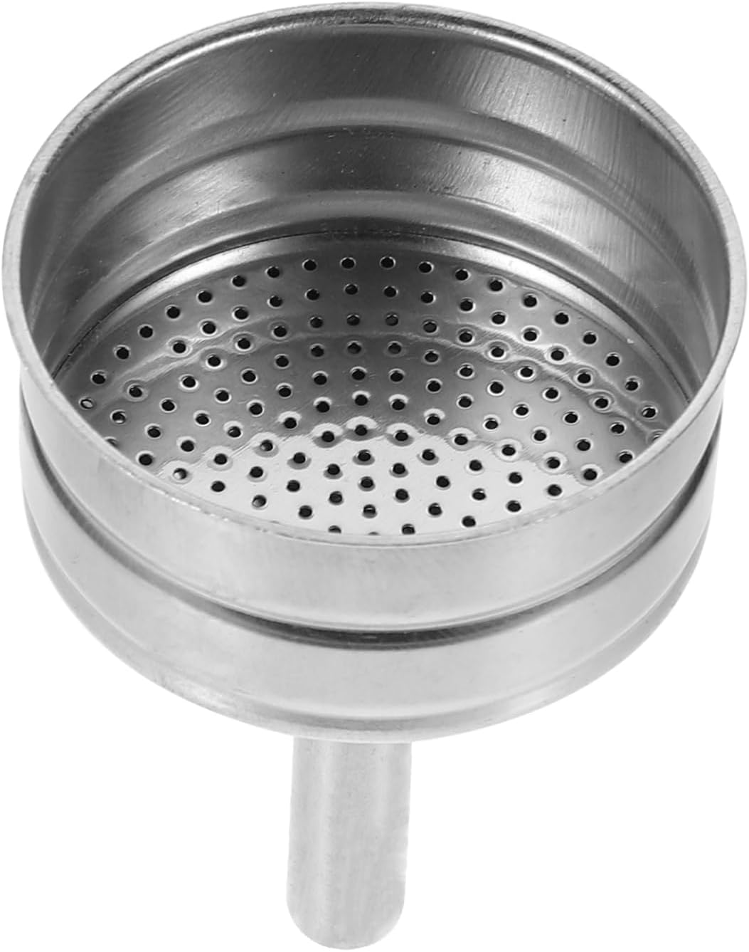 UTHCLO Stainless Steel Non Pressurized Coffee Filter Funnel for Mocha Pot Food Grade Espresso Drip Filter Cup Fits Cups Easy to Clean and Resistant image number 3