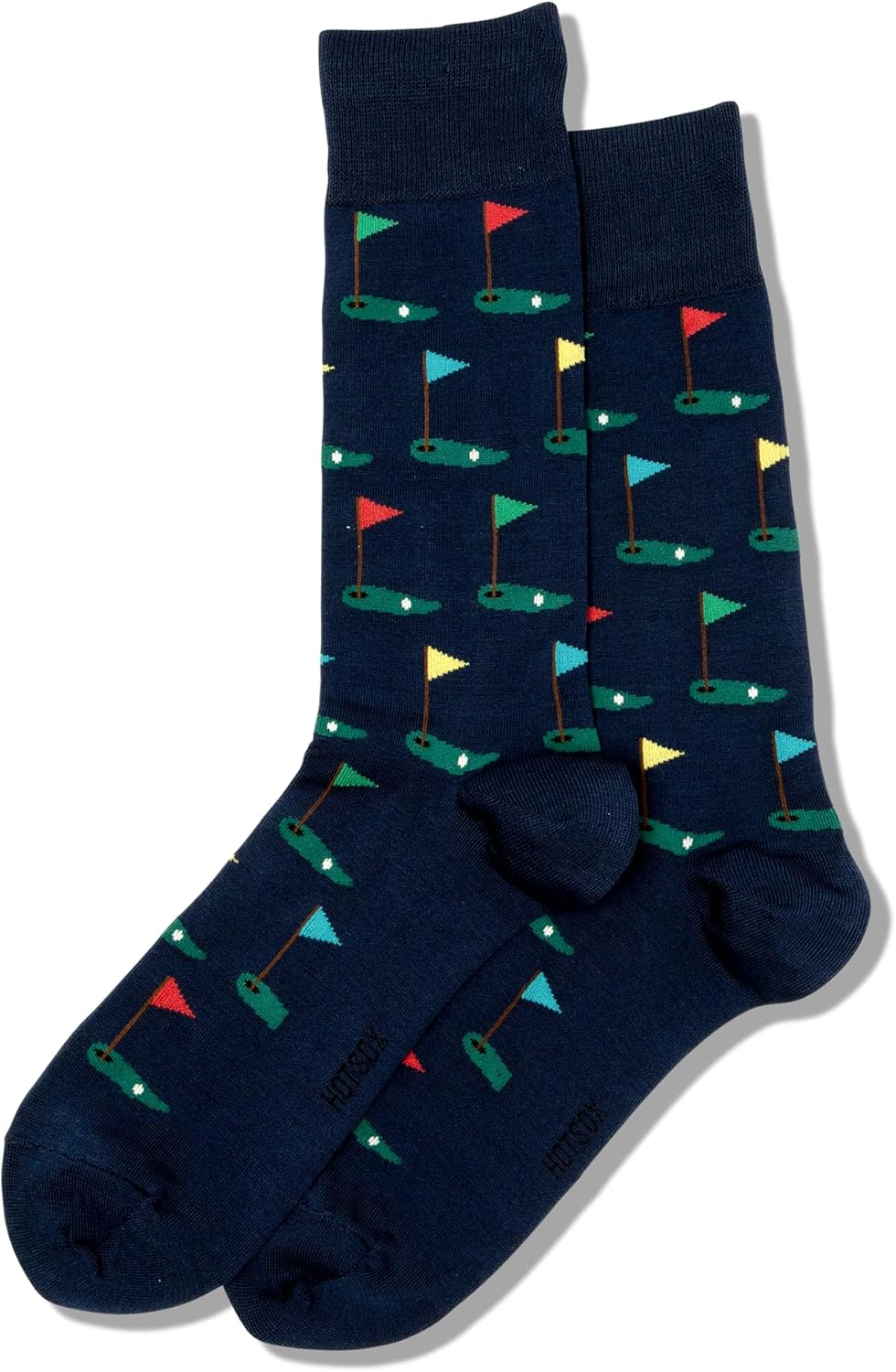Hot Sox Men'S Novelty Sporting Crew Socks image number 6