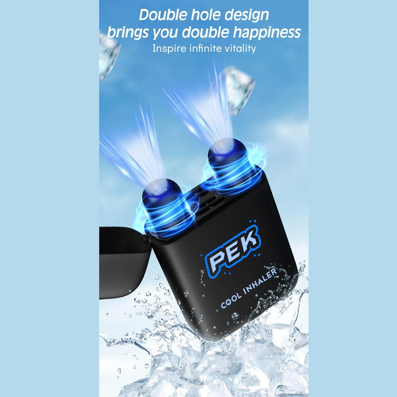 Black Currant Nasal Inhaler, 2-Hole Flip Top, Aromatherapy Stick for Focus image number 5