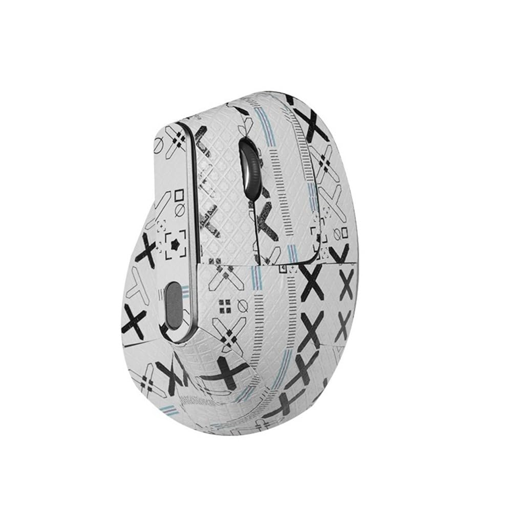 MX Vertical Mouse anti Slip Grip Tape, Sweat Resistant Protective Sticker(Black) - Gray image number 6