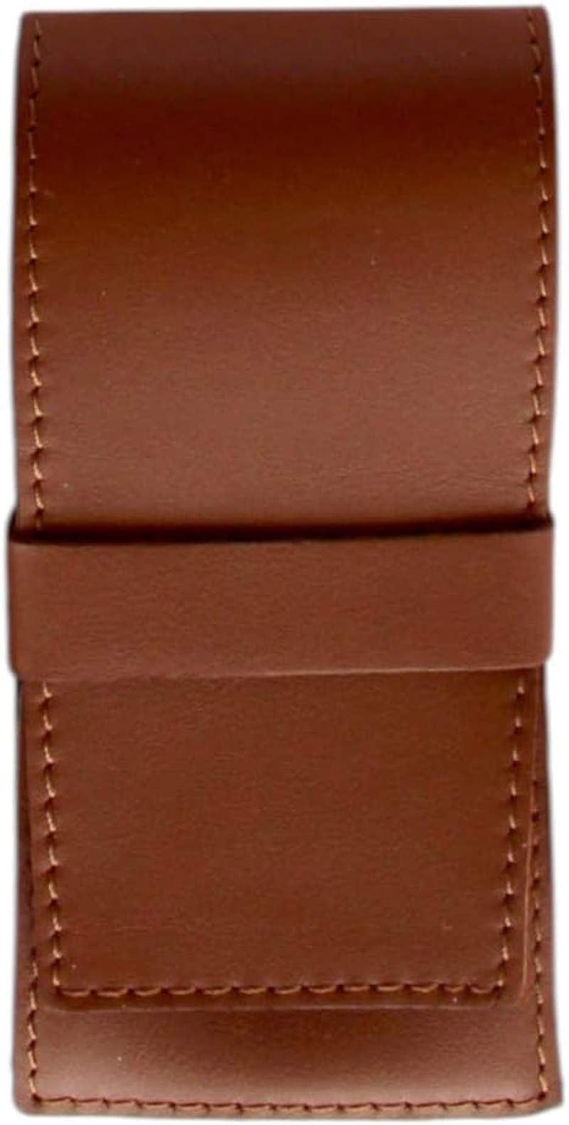 Tenartis 369 4-Piece Manicure and Pedicure Case for Men Made in Italy Genuine Leather Brown - Black image number 6