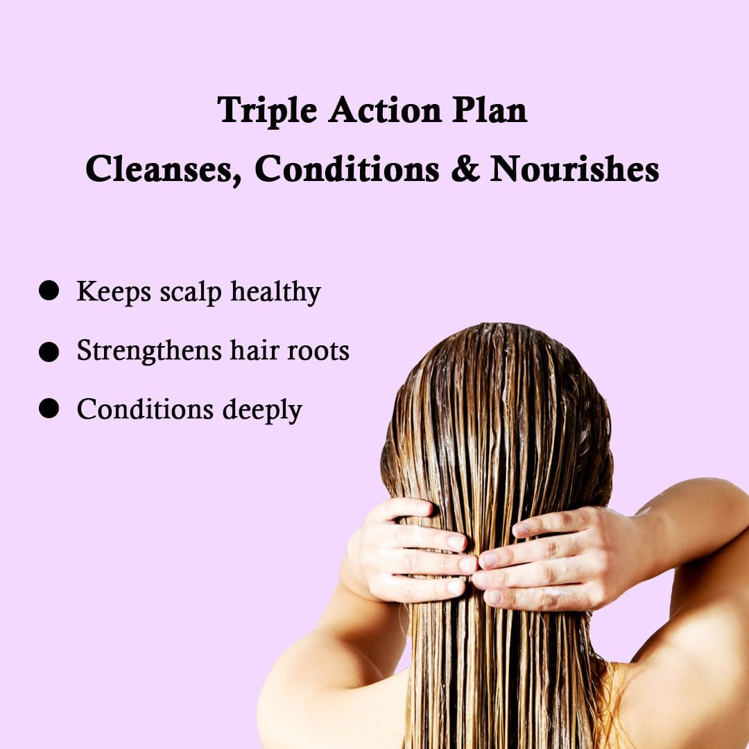 Yauvanya Hair Cleansing & Nourishing Pack (100Gms) image number 3