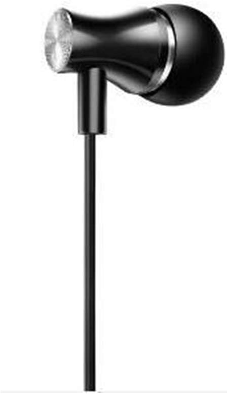 Single Side Earphone In-Ear Stereo to Mono Ear Bud,Metal Noise Isolating Earplugs with Mic, Spring Coil Reinforced Cord image number 1