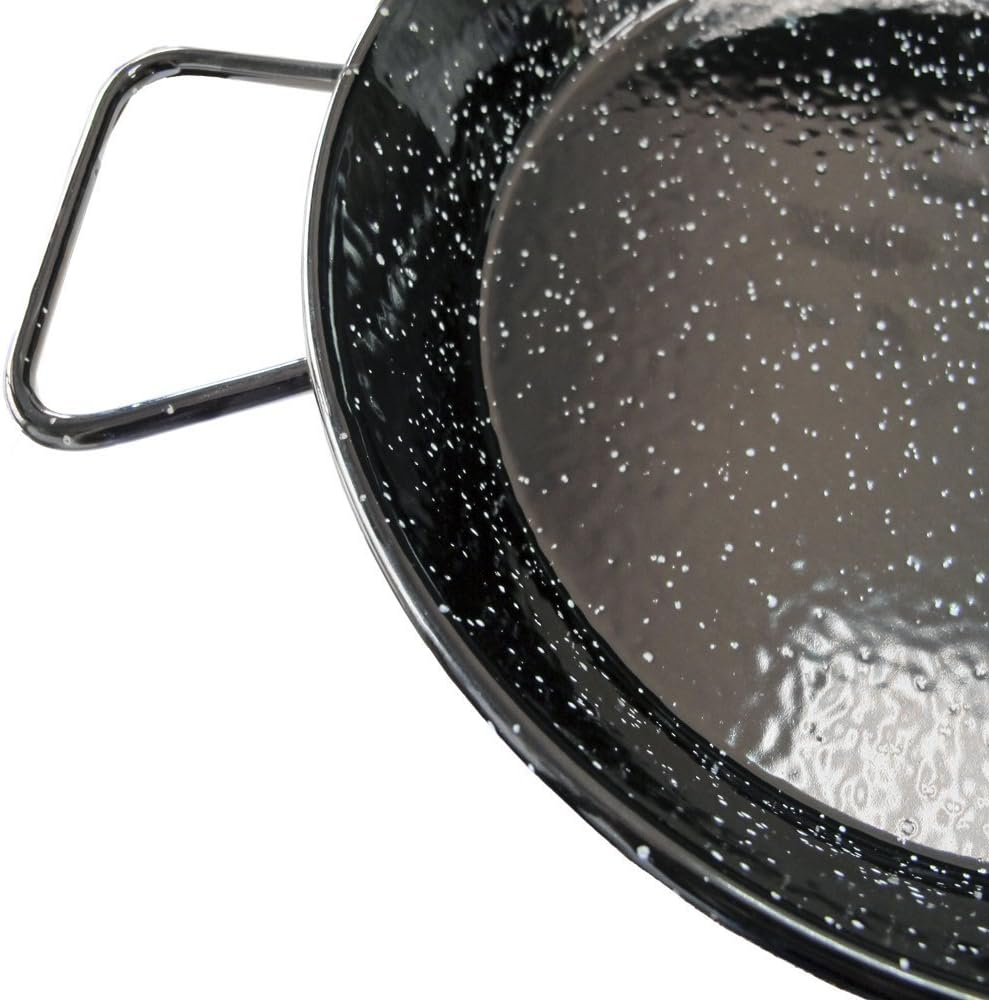 Chef Inox 400Mm 63840 Paella Pan Enamelled, Steel, 63840