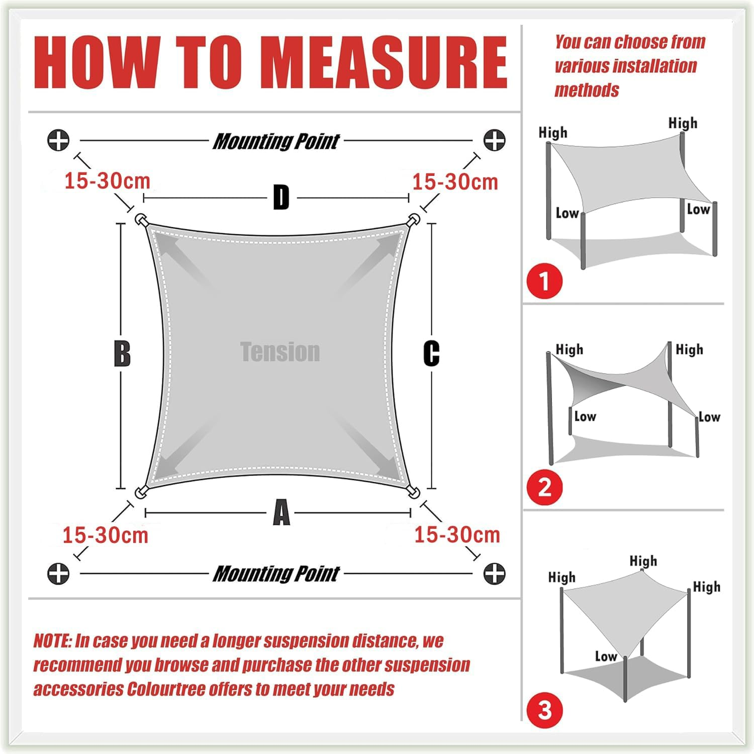 Waterproof Sun Shade Sail 4 X 5M Rectangle 95% UV Block Sunshade with Hardware Kit for Backyard Yard Deck Patio Lawn Garden Outdoor Activities and Facility, Pergola Canopy Awning Shelter (Beige) image number 1