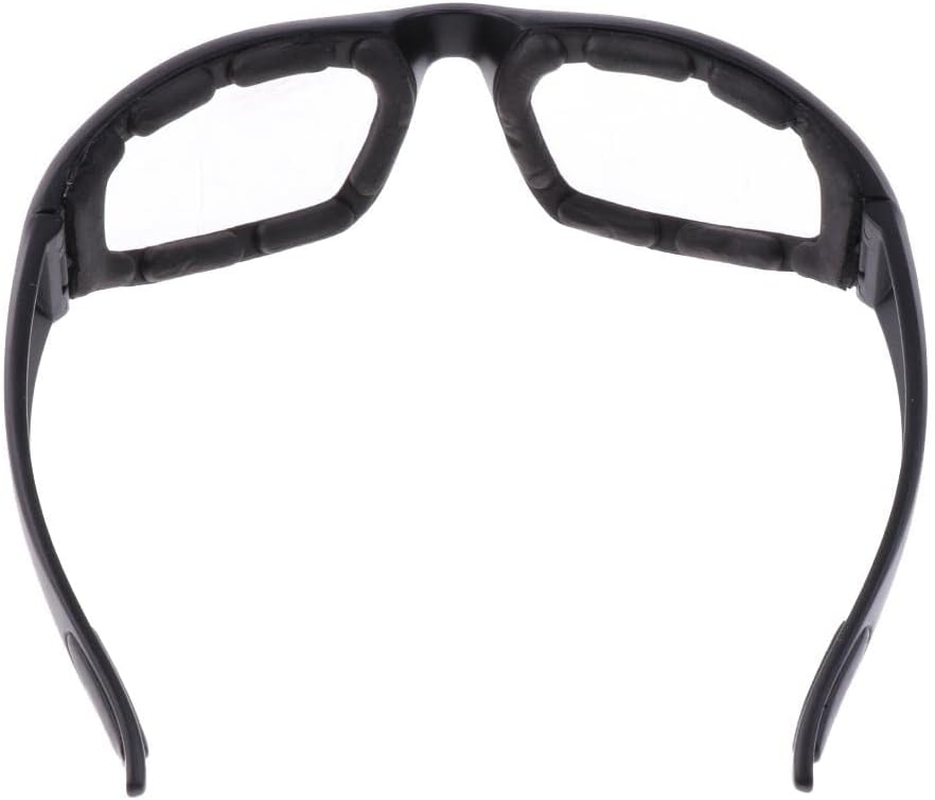 KESOTO 3 Pcs Wind Resistant Pad Extreme Sport Sunglasses Motorcycle Riding Glasses image number 5