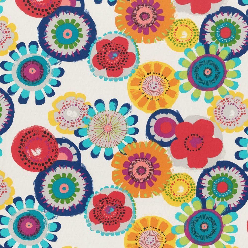 Pillow Perfect Indoor/Outdoor Multicolored Floral Square Chair Cushion