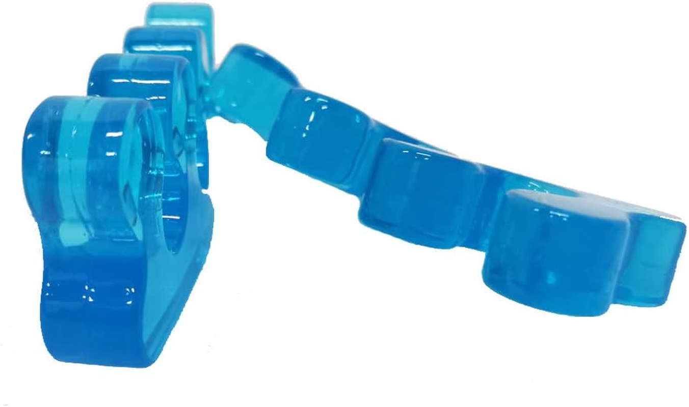 One Pair Yoga Toes Blue Toe Stretcher & Toe Separator Stop Foot Pain and Boost Athletic Performance (Purple)