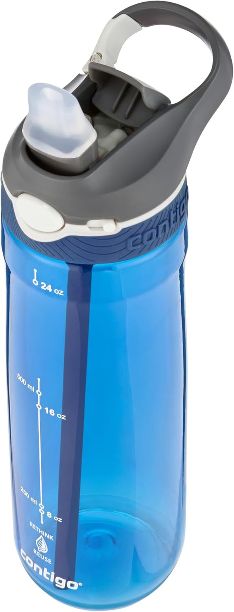 Contigo Cortland Autoseal Water Bottle | Large 720Ml BPA Free Drinking Bottle | Sports Flask | Leakproof Drink Bottle | Ideal for School, Gym, Bike, Running, Hiking image number 4