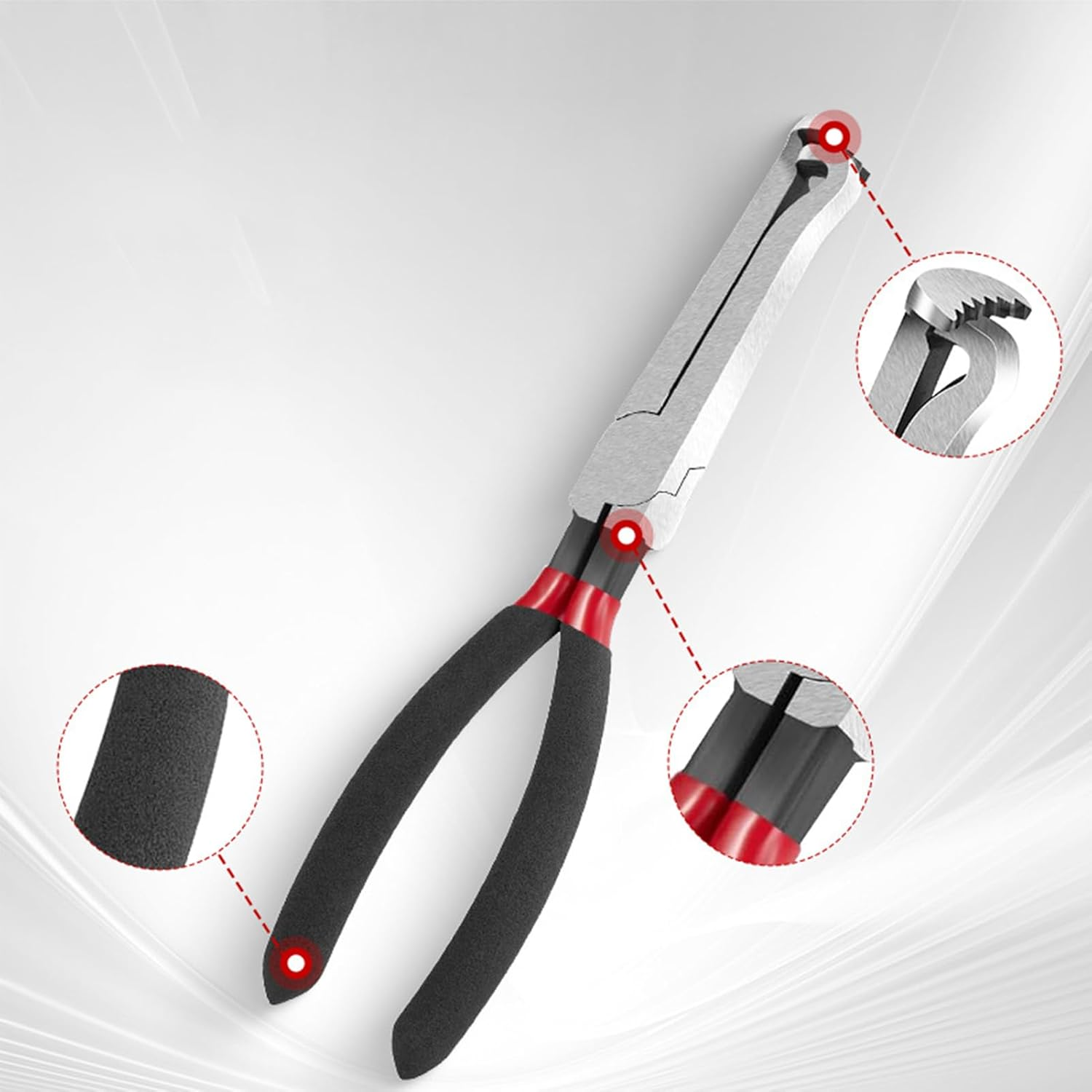 Electrical Plug Disconnect Pliers,Electrical Connector Tool Kit | Vehicle Accessories, Wire Plug Removal Tool for Maintenance image number 6