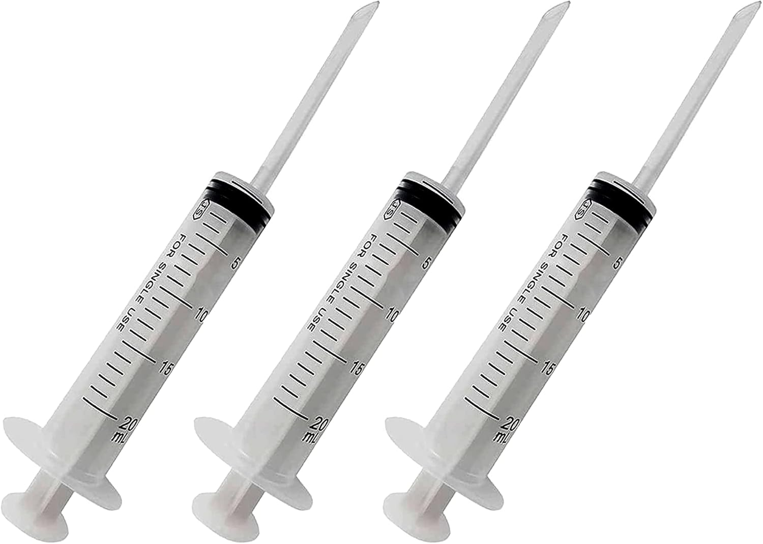 3PCS 20Ml Baby Bird Cockatiel Budgie Parrot Pet Hand Rearing Feeding Syringes Crop Tubes image number 1