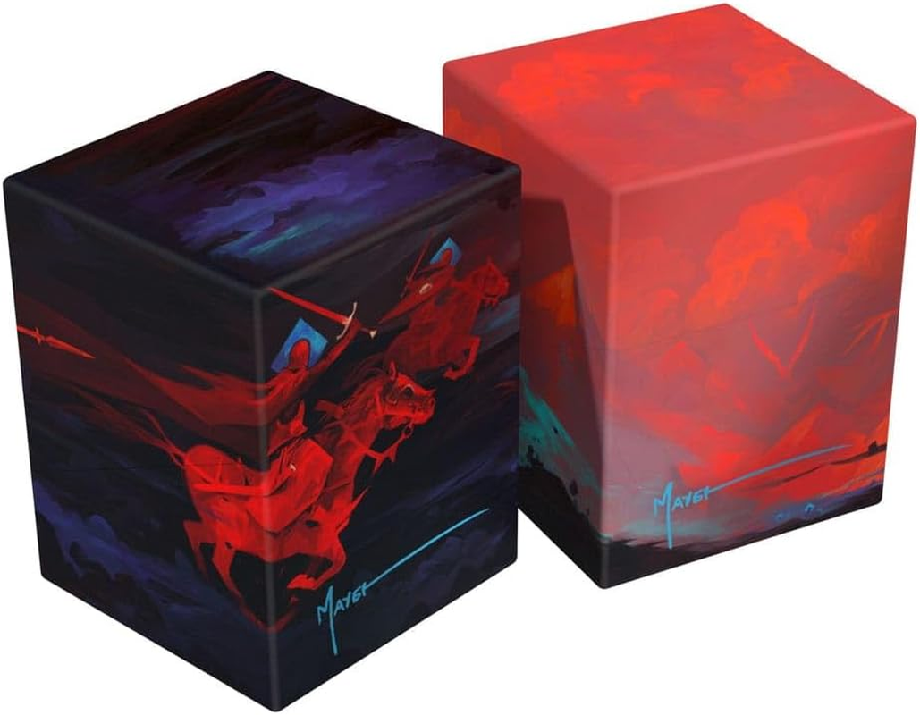 Ultimate Guard RTE Boulder 100+ 2024 Exclusive Duo Dominik Mayer Crowned with Fire Deck Box image number 3