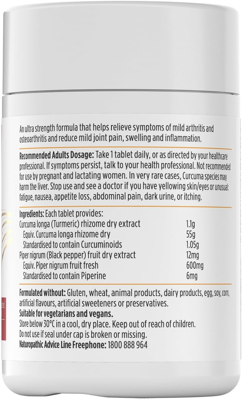 Nutralife Ultra Curcumin Turmeric 55,000 plus 50 Tablets image number 1