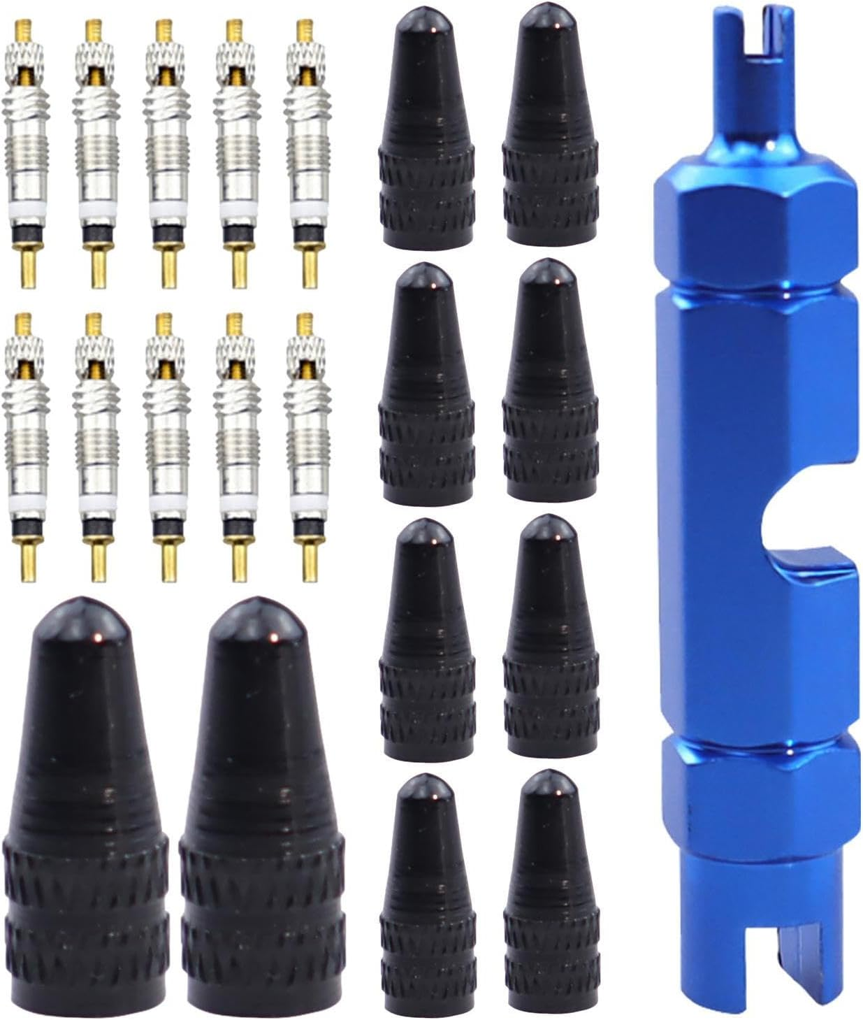 Tyre Stem Remover,Brass Core Remover for Tyre - Automotive Supplies Tire Repair Tools for Electric Motors, Trucks, Motorcycle, Bicycle, Tractor, Lawnmowers Borato image number 2