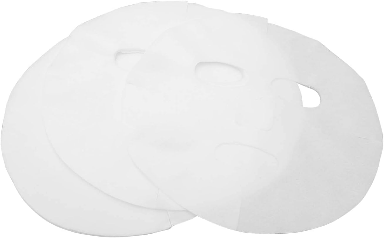 Pre Cut Facial Mask Sheet, DIY Facial Mask Paper Fiber Spa Moisturizing for Home