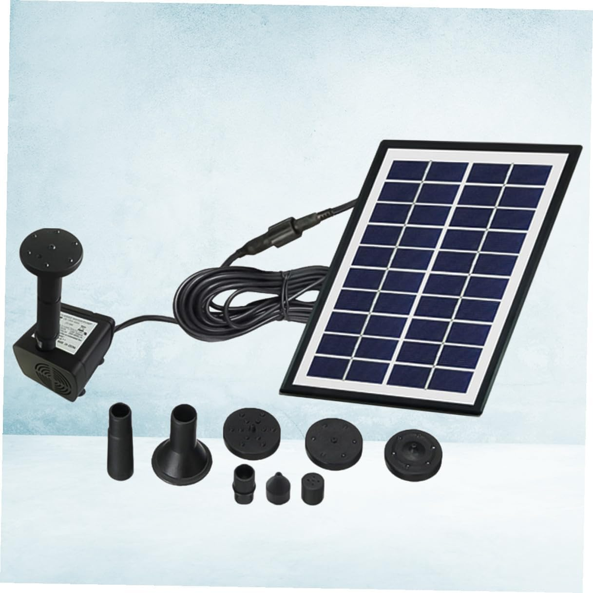 ARTIBETTER 4W Solar Floating Fountain Mini Garden Water Pump Outdoor Landscape Pond Aerobic Water Fountain for Fish Pool image number 3