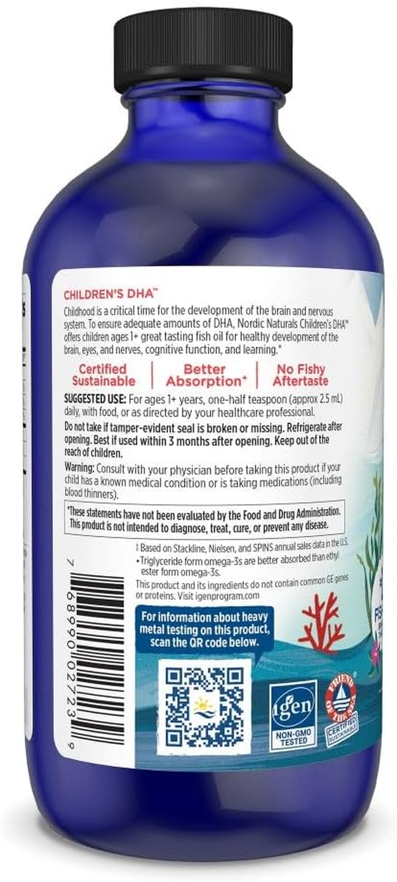 Nordic Naturals - Children'S DHA, Healthy Cognitive Development and Immune Function, 8 Ounces image number 5