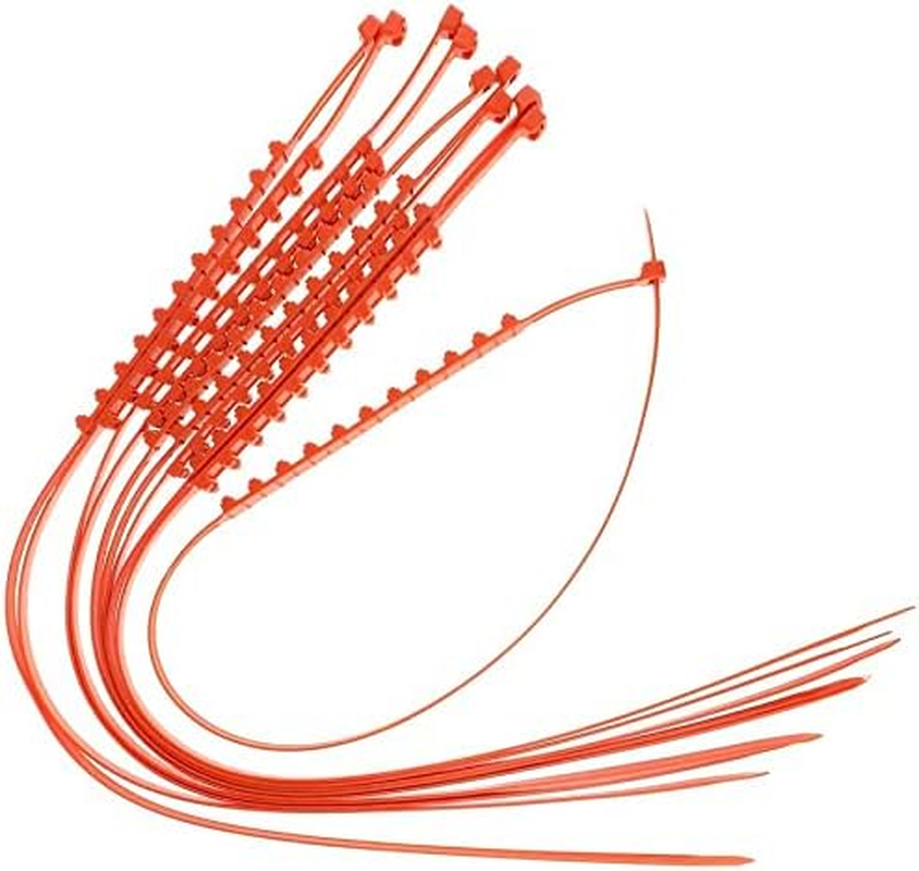 EZONEDEAL 10Pcs Universal Winter Car Tyre Anti-Skid Snow Chains Universal Stainless Steel Snow Chains, Emergency Snow Tyre Chains image number 5