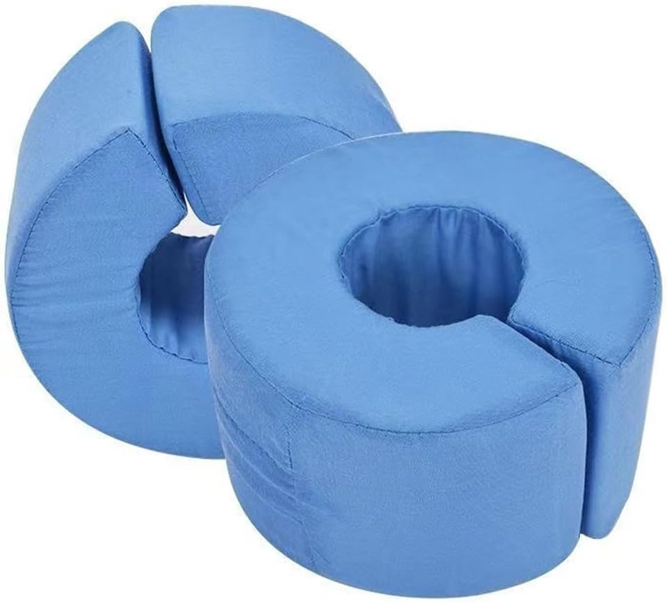 2 Pcs Foot Support Pillows,Hand Ankle Foam Cushion,Foot Elevation Pillow, Leg Elevator Cushion,Leg Lifting Support Pillow,Foam Foot Pillows Wedge, for Pregnant Women, Limited Mobility image number 4
