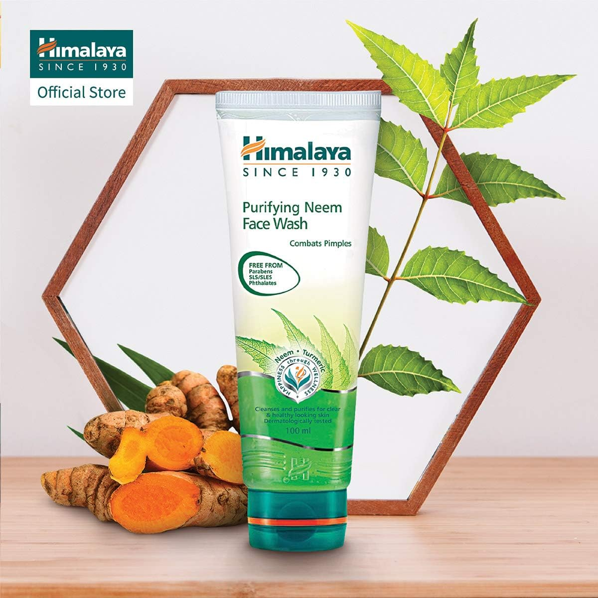 Himalaya Purifying Neem Face Wash, 100 Ml