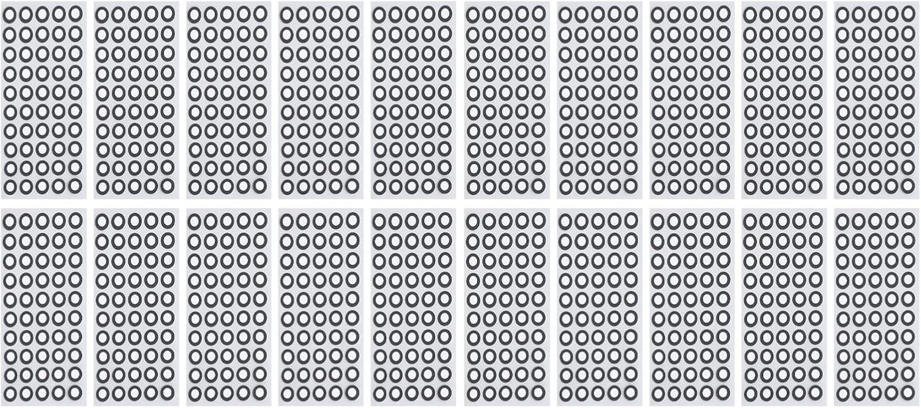 1000Pcs 3D Scanning Dots, Scanning Markers, 6Mm Positioning Targets with Black Contour for 3D Scaner,Id 6Mm OD 10Mm High Reflection Strong Adhesion Reference Point Marker image number 6