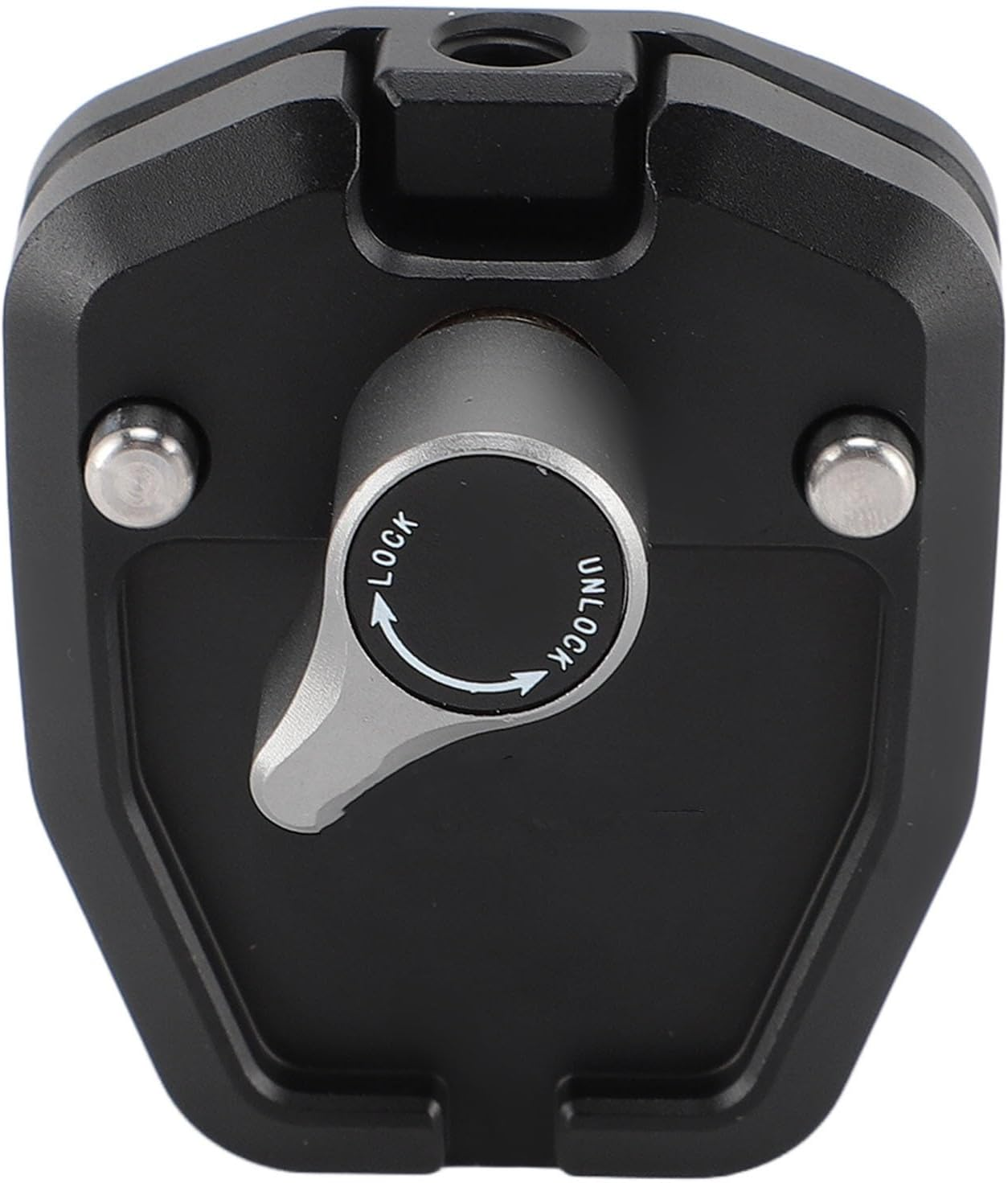 Motorcycle Windshield Mount Clip, for Action Series, GO Series, Ace, Ace Pro, ONE R Series, Smartphones, and Other Devices. Crafted from CNC Aluminum Alloy