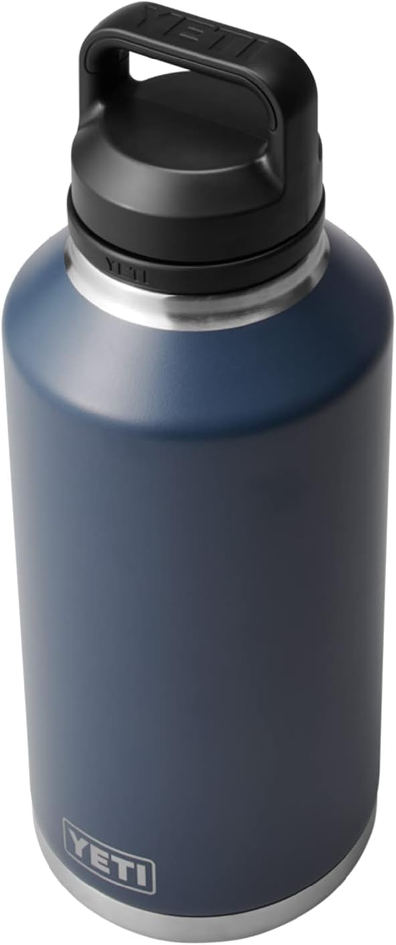 YETI Rambler 64 Oz Bottle, Vacuum Insulated, Stainless Steel with Chug Cap, Navy image number 5