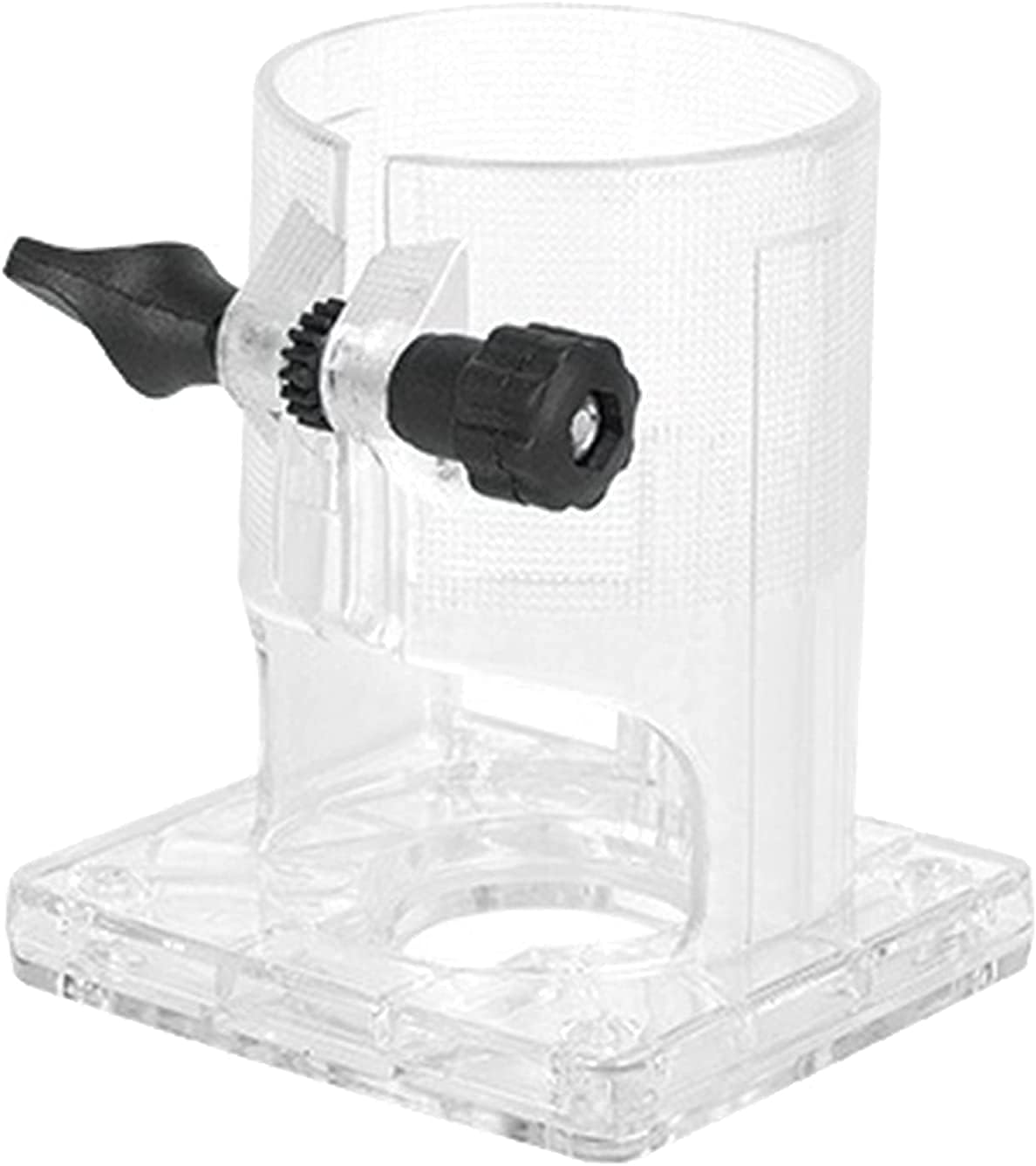 Woodworking Trimmer Router Transparent Plastic Base Power Tool Protective Shield Accessory Base (Model 2 (Enhanced)) image number 4