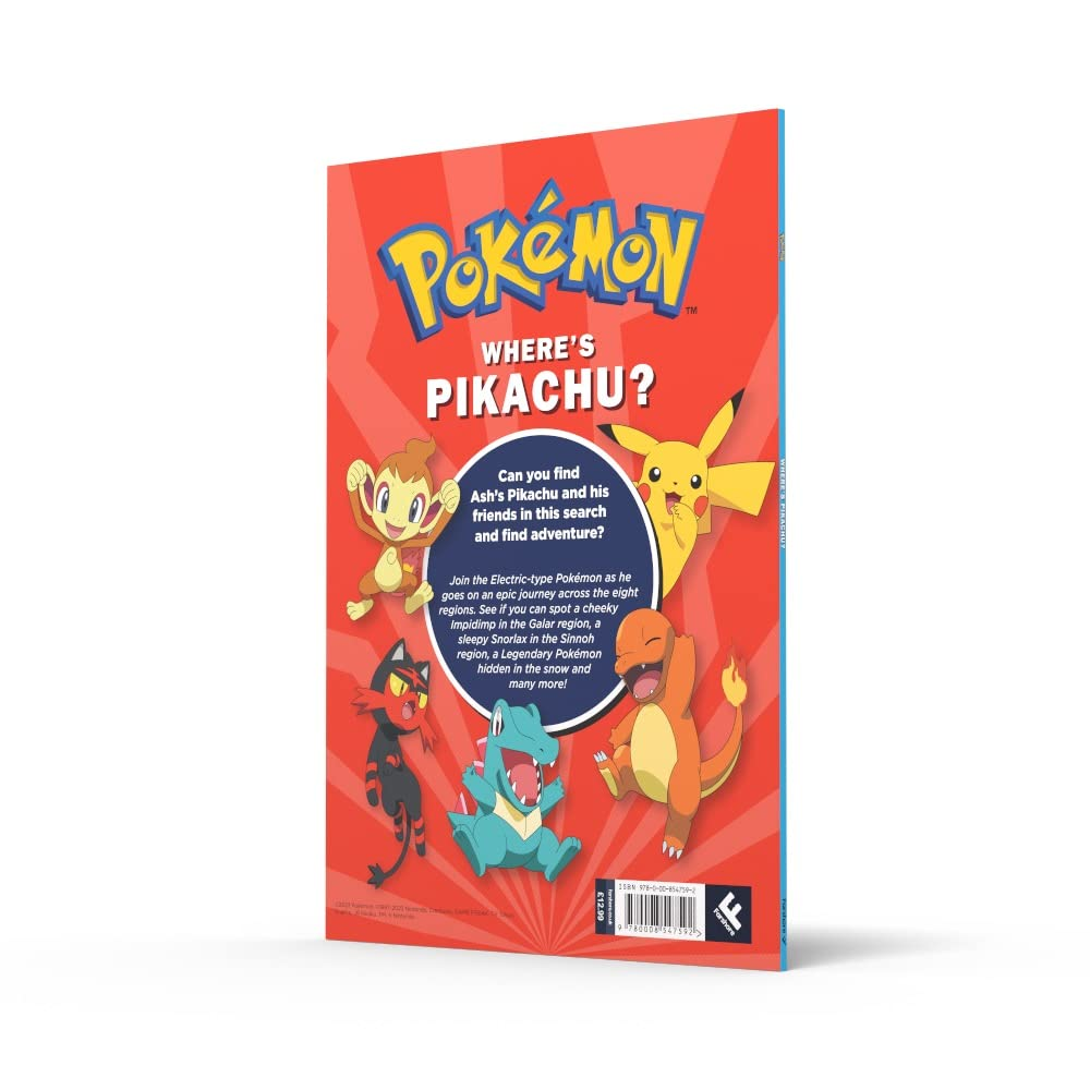 Pokemon Where'S Pikachu?: a Search & Find Book image number 6