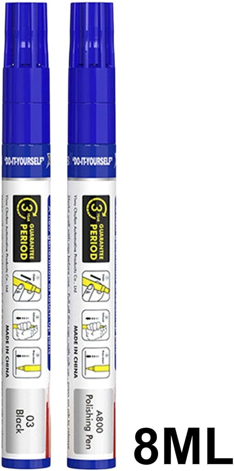 Paint Pen for Cars - Scratch Removal Repair Fill Paint Pen | Black/White/Multi-Color Optional for Various Automotive Paint, Auto Touch-Up Paint Car Paint Scratch Repair M/B image number 2