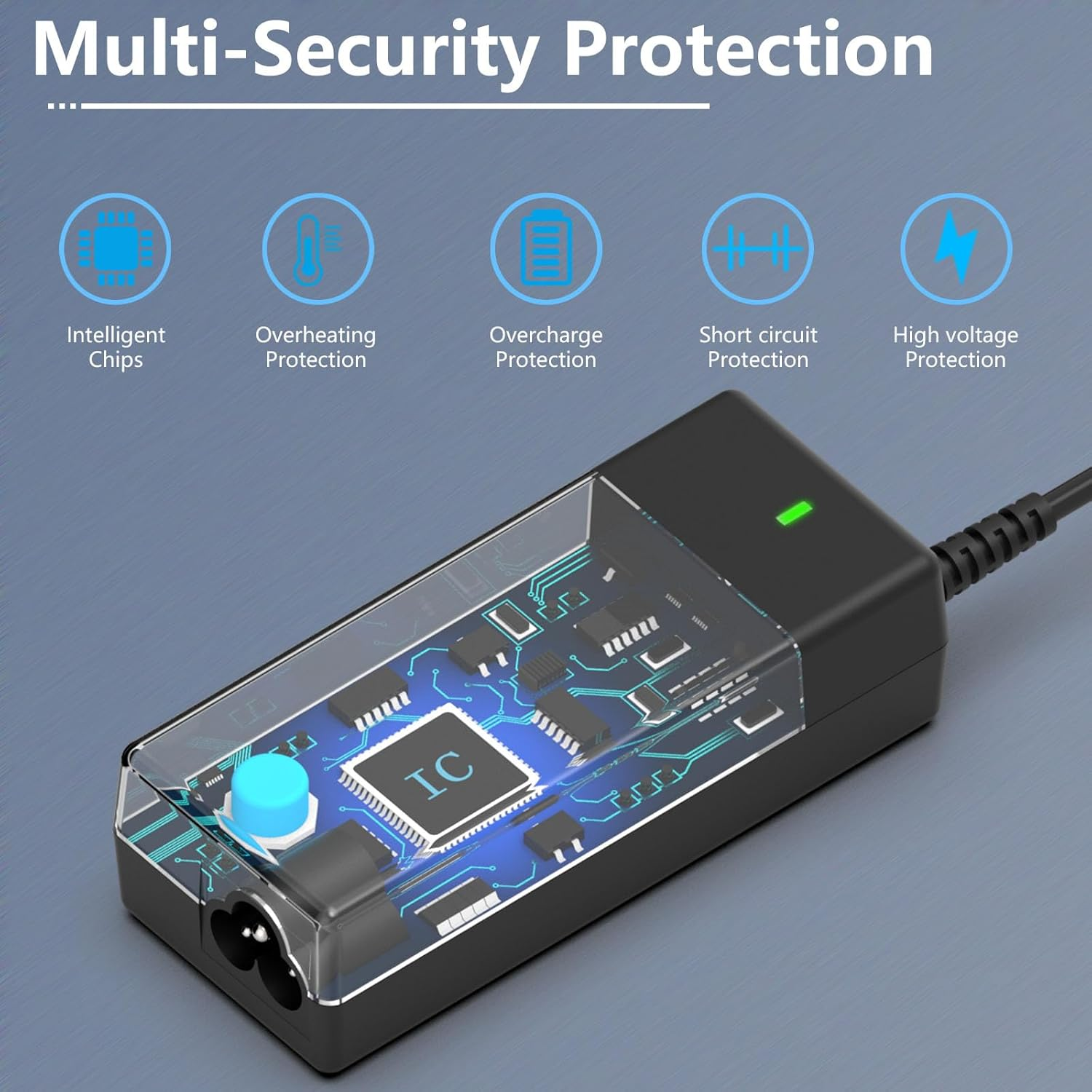 65W 19V Wireless Bluetooth Speaker Charger Cable for JBL Boombox 1 2 3, Power Supply for JBL Xtreme, Xtreme 2, Xtreme plus & Fugoo XL Bluetooth Speaker Box, Boost Soundbar Power Supply Adapter image number 6