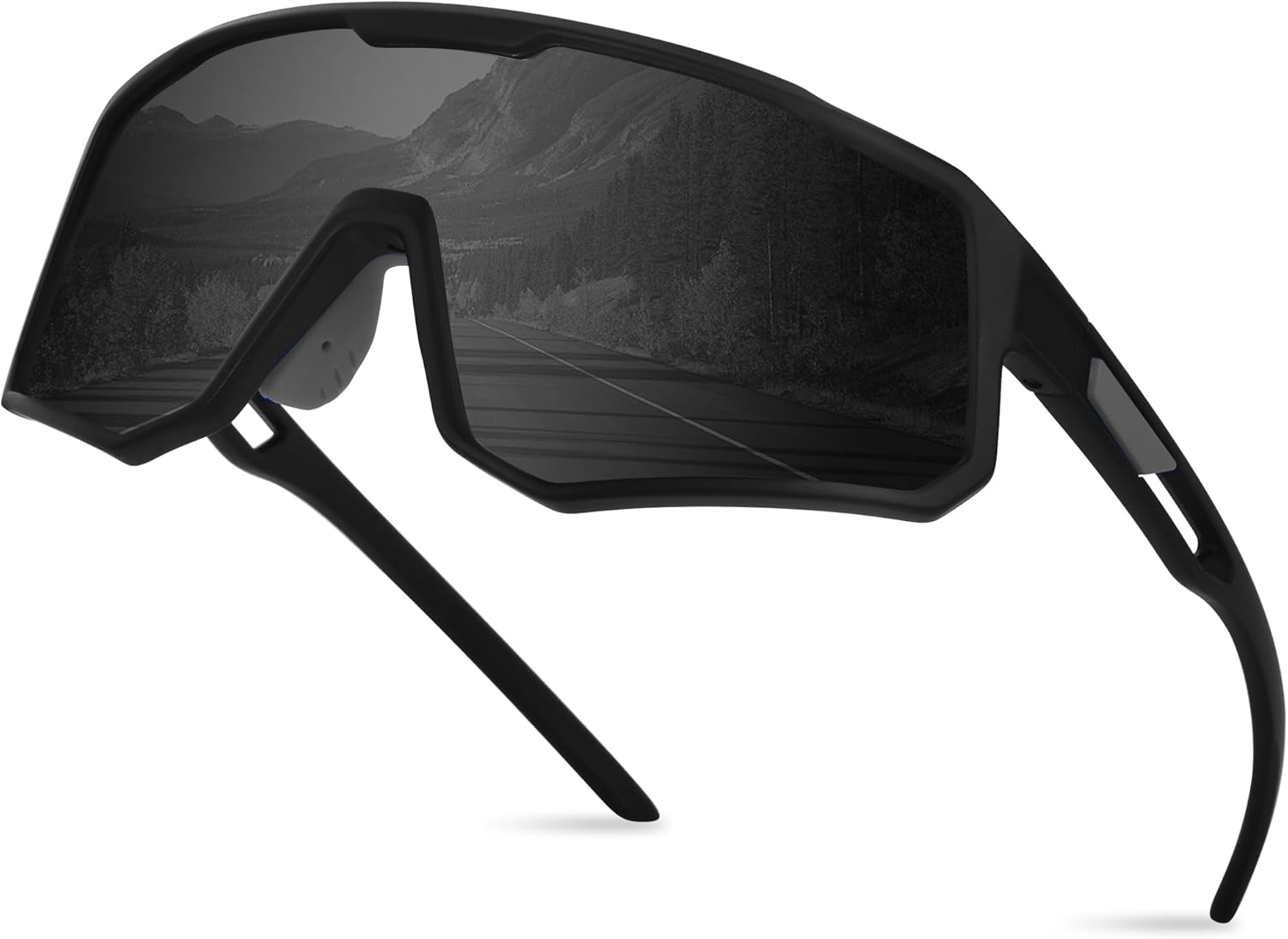 Polarized Sports Sunglasses for Men Women Driving Fishing Golf Cycling with UV400 Protection Outdoor Sun Glasses