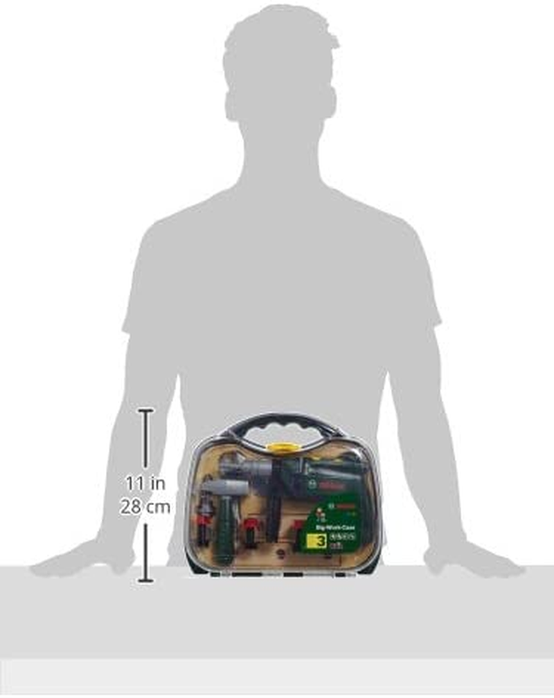 Bosch Tool Case with Hammer Drill Toy Multi - Colored image number 1