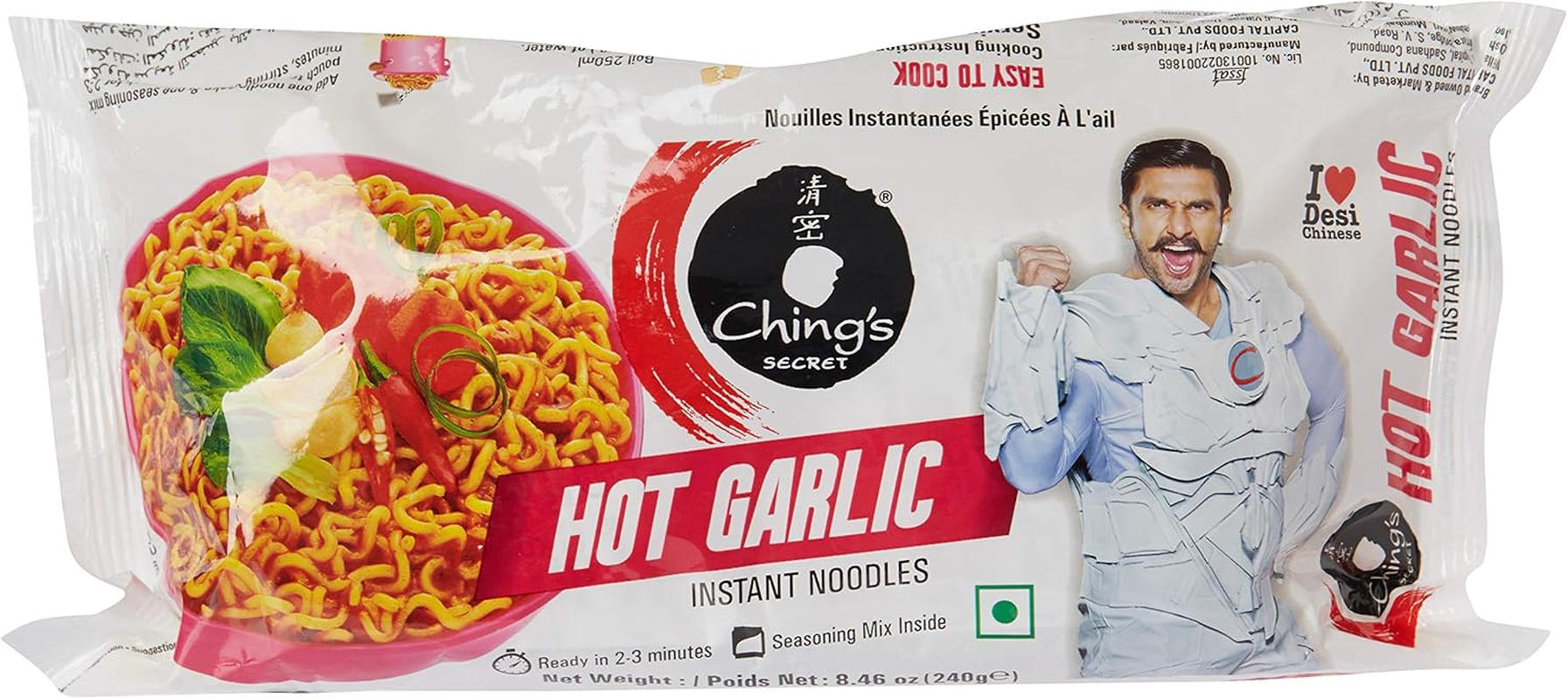 Chings Schezwan Instant Noodles, 240 G (CHS0963355) image number 3