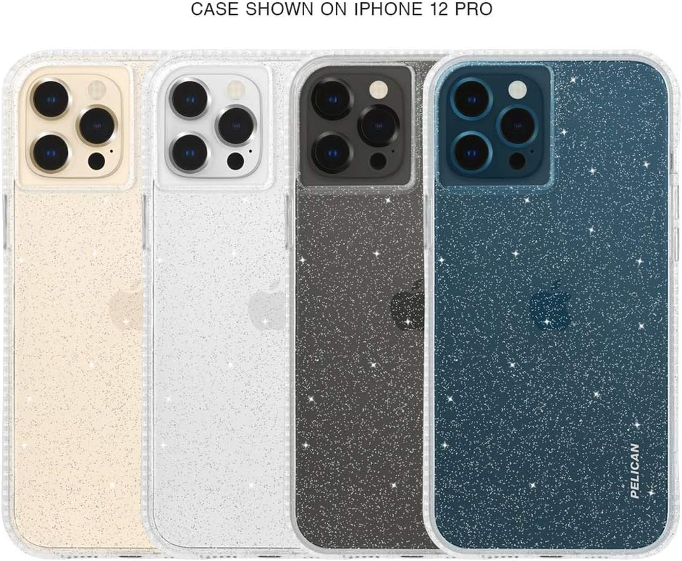 Case-Mate PELICAN - Ranger Series - Case for Iphone 12 and Iphone 12 Pro (5G) - 15 Ft Drop Protection - 6.1 Inch - Sparkle - Ranger Sparkle image number 3