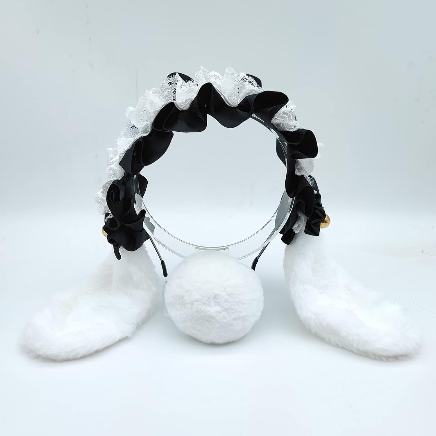 Faylay Cosplay Girl Plush Furry Bunny Ears Headwear Accessory Rabbit Headband
