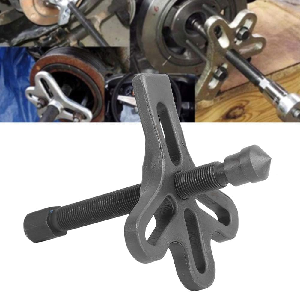 Pulley Puller, 13Pcs Steering Wheel Puller Kit Remover Harmonic Balancer Gear Pulley Car Repair Tool Blue image number 4