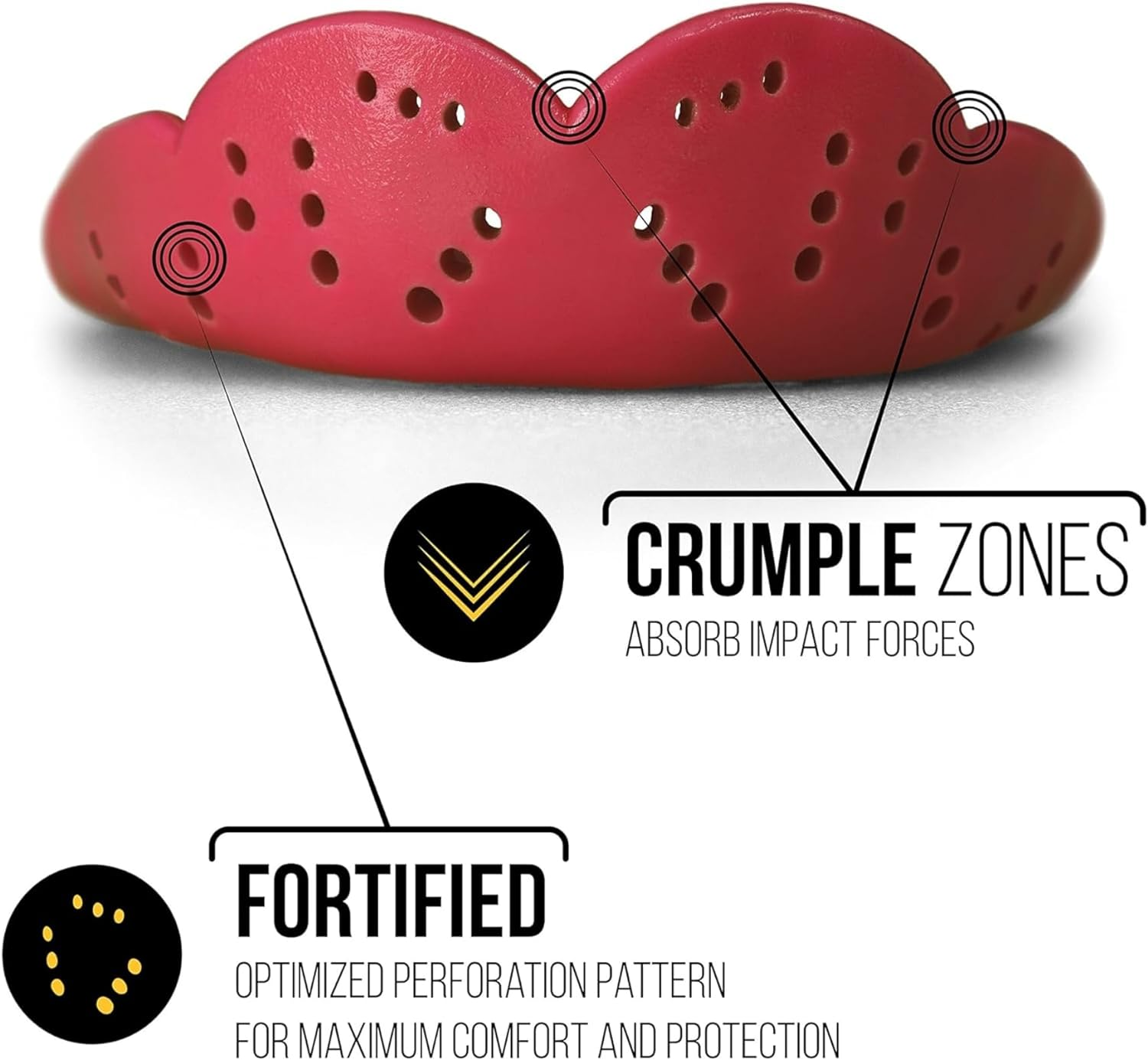 Sports Mouth Guard by SISU, Aero 1.6Mm Mouthguard for Basketball, Soccer, Hockey, Lacrosse, Custom Fit for Youth and Adults image number 6