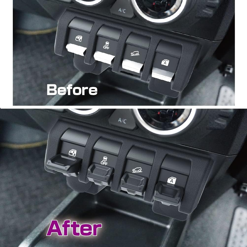 Seikou Sangyo (EXEA) Car Specific Goods Jimny/Jimny Sierra Dedicated Switch Extension BK EE-235 JB64 JB74 Only - Silver Ee-216 image number 2