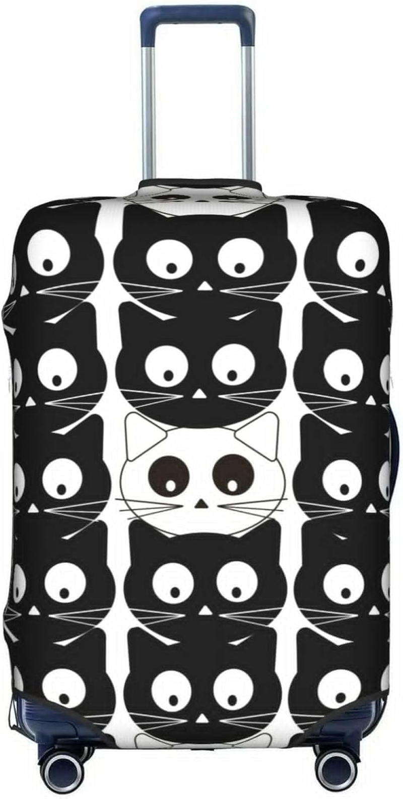 FINOWIN Travel Luggage Cover Suitcase Protector, Colorful Rainbow Paint Splatter Washable Elastic Suitcase Cover for Wheeled Suitcase, Rainbow Butterfly, XL (For 29-32 Inch Luggage)