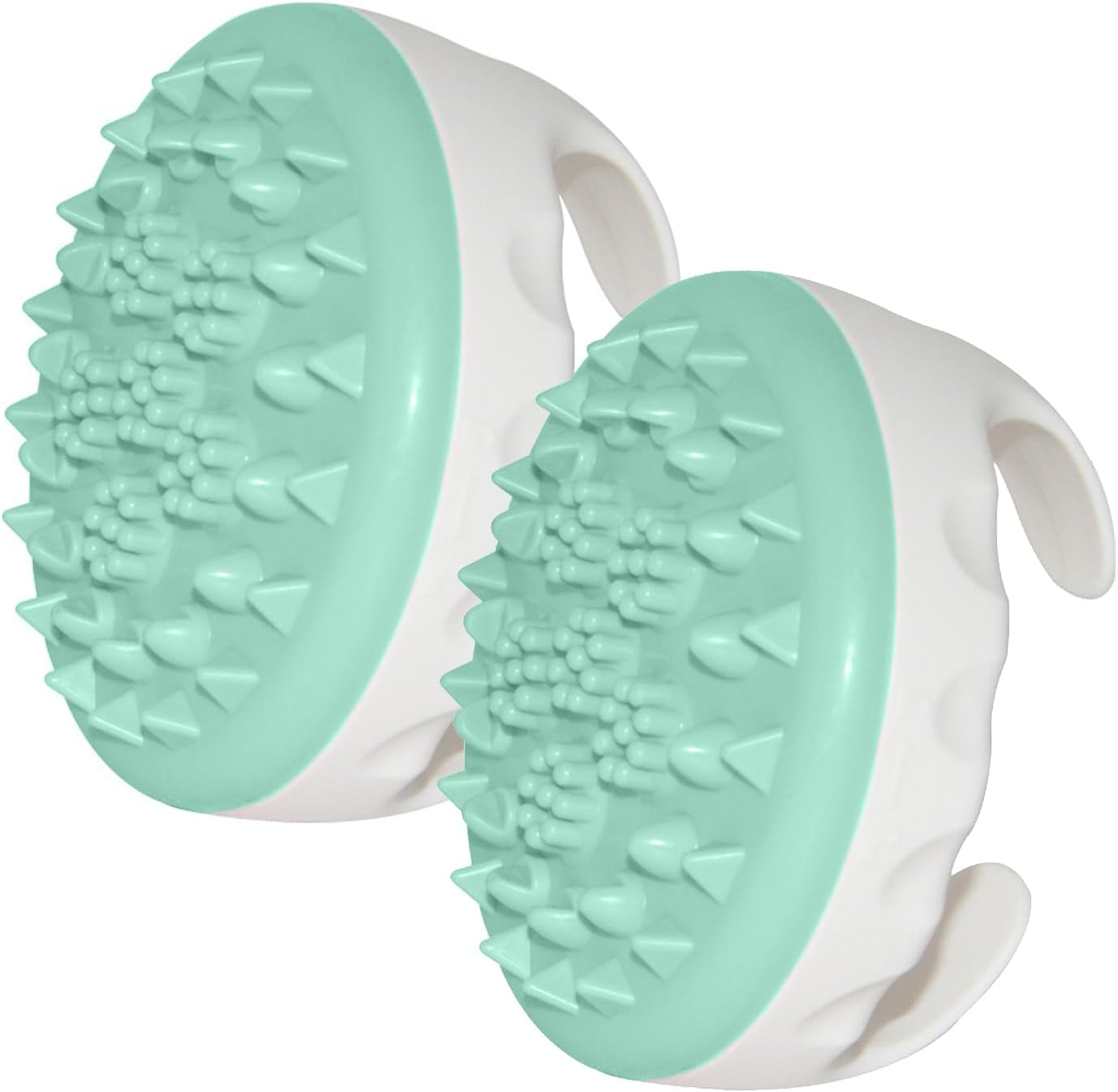 Cellulite Remover anti Cellulite Massager Roller - Anticellulite Fascia Blaster for Cellulite Treatment - Improves Fat Deposits Use Cellulite Brush & Silicone Body Scrubber Shower Bath Brush(2 Pack) image number 6