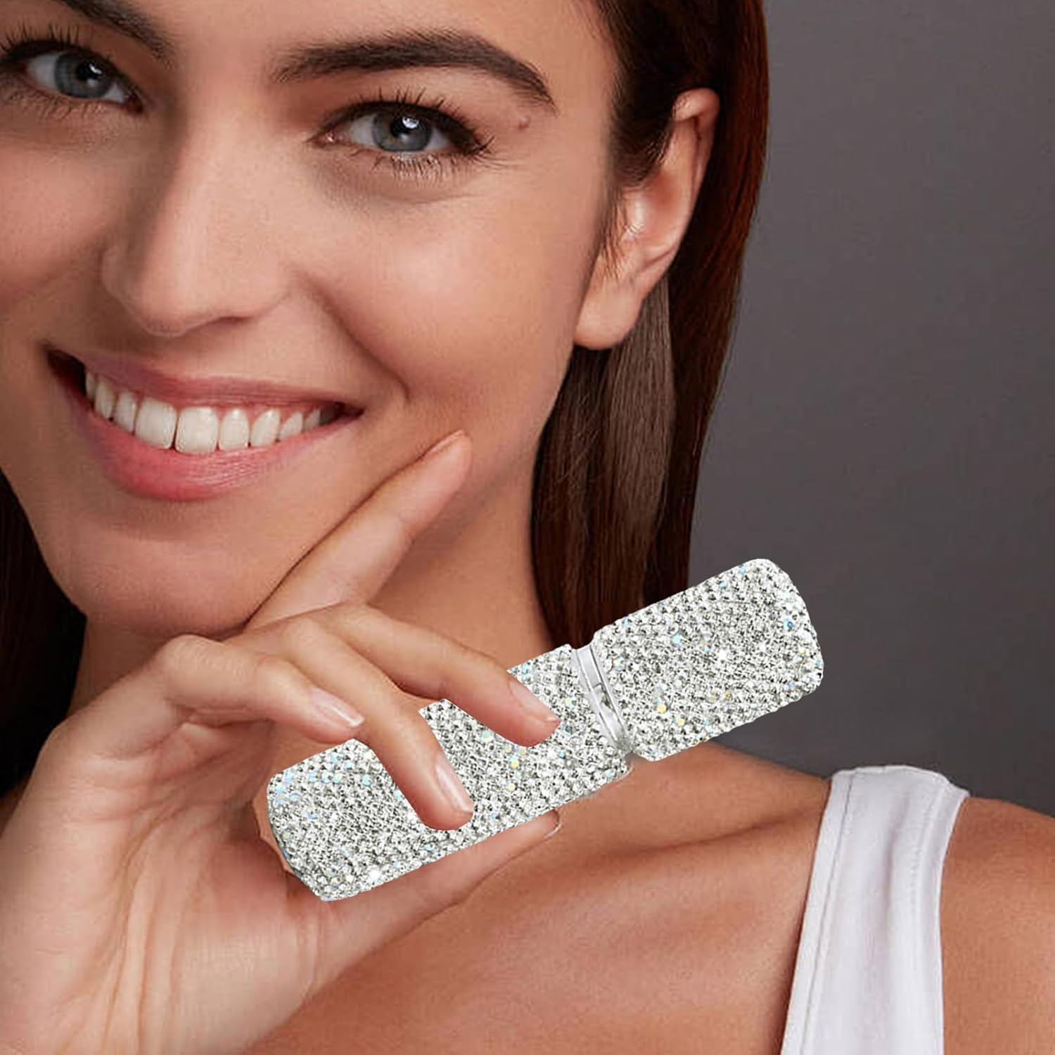 Empty Bottles - Refillable Atomizer 10Ml Bling Sample Case | Travel Oil Spray for Hair Body Oil Makeup Cosmetic Storage image number 3