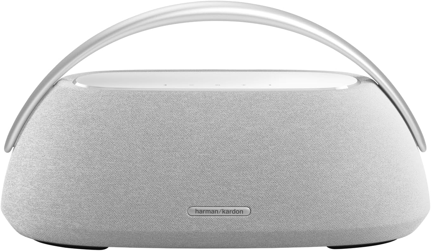 Harman Kardon Go + Play 3, Superior Sound Performance with Three-Way Speakers, Signature Design Elegantly Crafted with Premium Materials, Built-In Battery, Bluetooth Music Streaming, Grey - Black image number 7