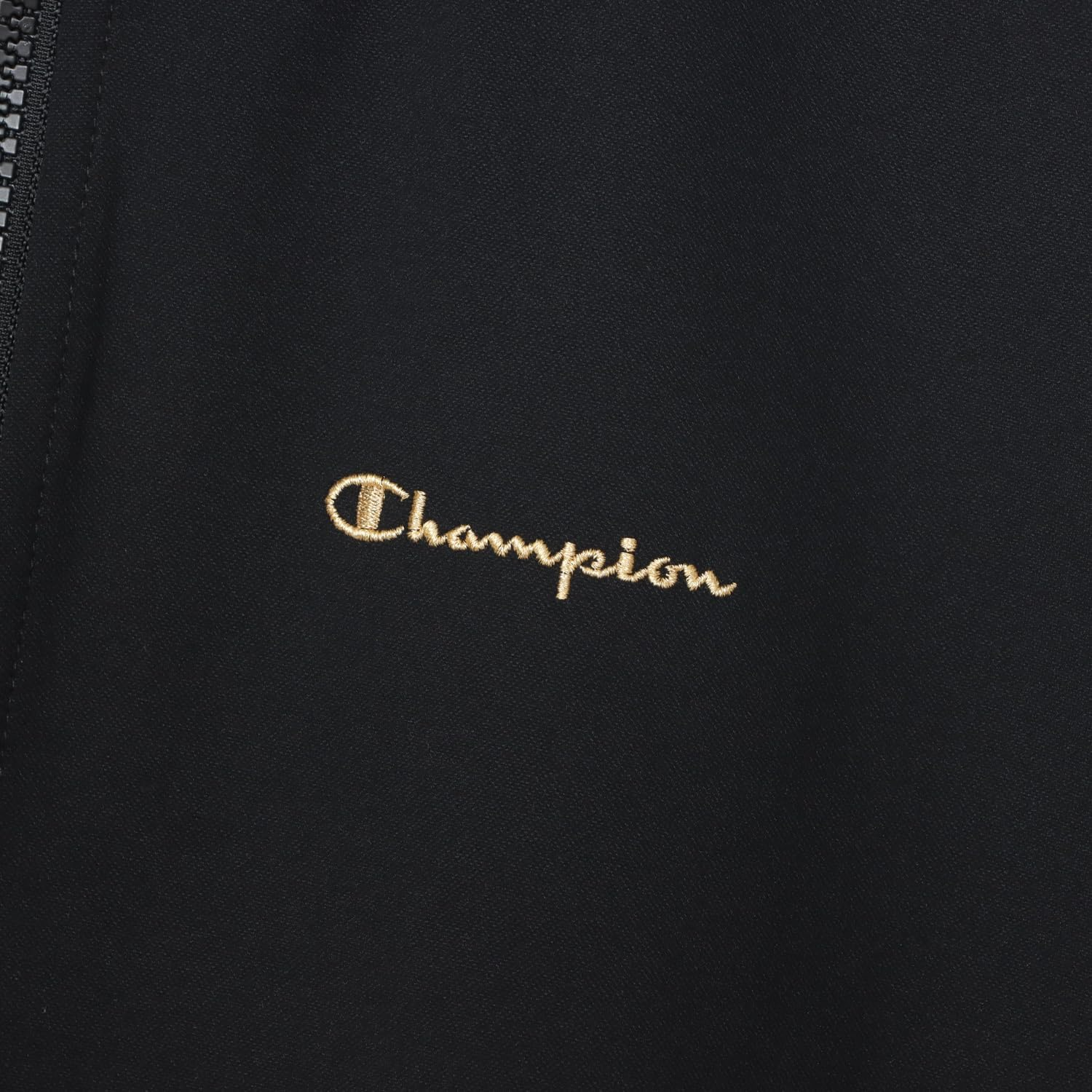 Champion C3-ASE01 Men'S Long Sleeve Jacket, Stretch, Quick Drying, Script Logo Embroidery, Zip Jacket, Basic Sports image number 3